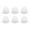 Intérieur Blanc 2.0mm, variante sur Tachiuwa 6 Pcs Embouts d'Écouteurs Capuchon Intra-Auriculaire Casque Embouts d'Oreilles Souples Housses d'Écouteurs Silicone Intérieur Transparent 2,0 mm