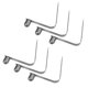 thumbnail image 5 of 6 piezas de clips de resorte para remo de kayak, hebillas de posicionamiento para postes de tienda de campaña, profesionales, individuales 8 mm, 5 of 9