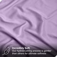 thumbnail image 6 of Bare Home 5-Piece Bed-in-a-Bag - Twin, Lavender with Lavender Sheet Set, 6 of 8
