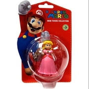 Super Mario Bros. Princess Peach 2 Inch Vinyl Mini Figure, Series 3 Nintendo Collectible Toy