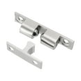 thumbnail image 4 of Uxcell 50mm Furniture Brass Double Ball Catch Tension Latch Silver Tone 5 Pack, 4 of 5