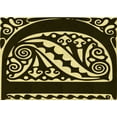 thumbnail image 1 of Ahgly Company Machine Washable Indoor Rectangle Transitional Midnight Gray Area Rugs, 2' x 3', 1 of 7