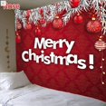 thumbnail image 1 of Tapiz Colgante De Navidad Con Temática Navideña Reutilizable Duradero, 1 of 3