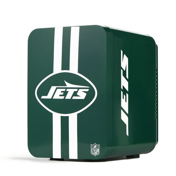 NFL New York Jets Mini Fridge, Gotham Green, 4L, 6 Cans