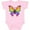 AD-Pink, variant on Inktastic Butterfly with Rainbow Wings Boys or Girls Baby Bodysuit