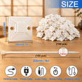 Zip Tie Mounts - 1000 Cable Sadhesive Set For Wire Management With ...