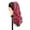 2H8C, variant on Synthetic 20Inch Long Curly Ponytail Claw Clip in Hair Extension Mixed Red Purple Hairpiece for Women