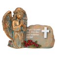 thumbnail image 2 of koolsoo Solar Praying Angel Garden Statue Craft with Light for Courtyard Garden Lawn Copper, 2 of 9