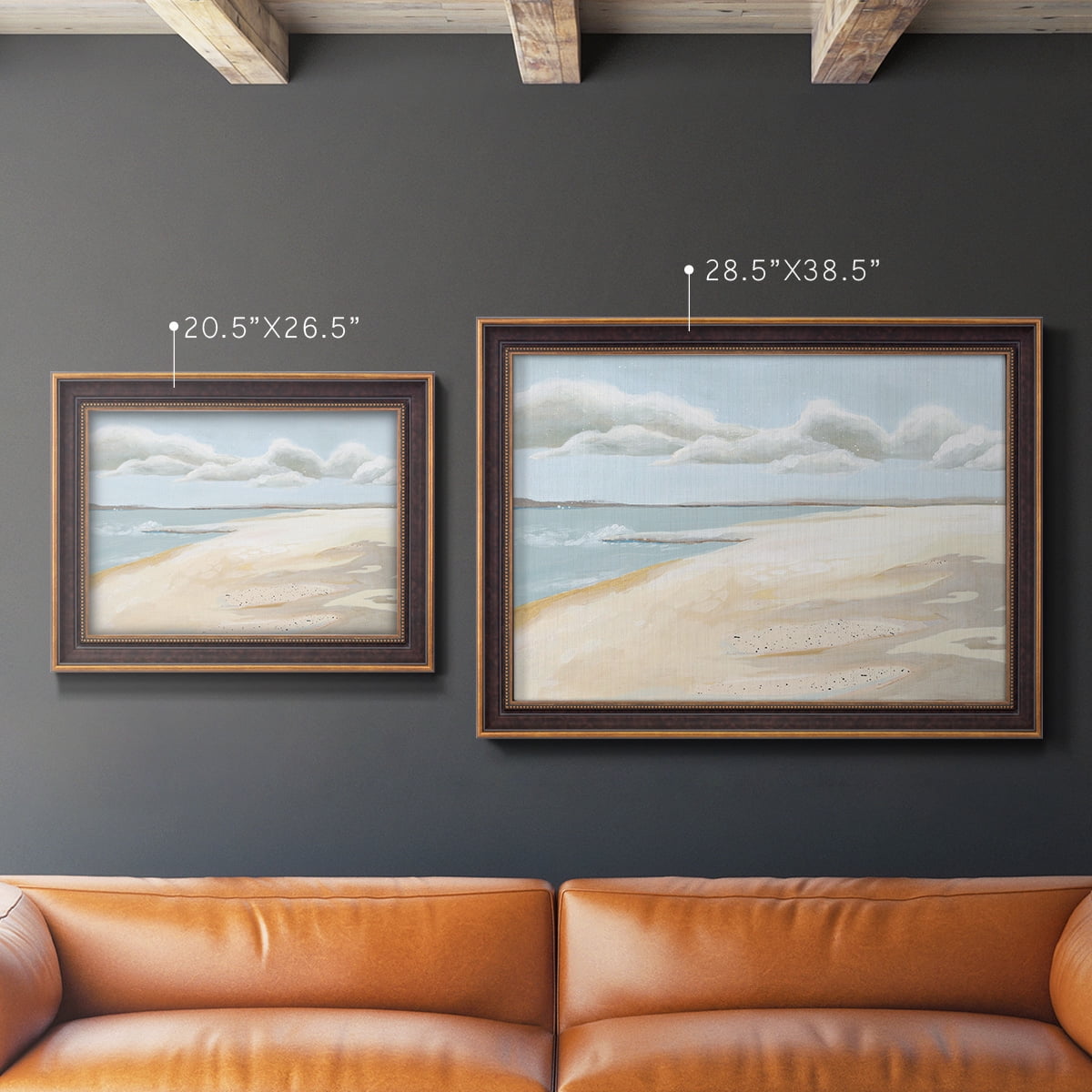 Sandy Getaway I Premium Framed Canvas- Ready to Hang