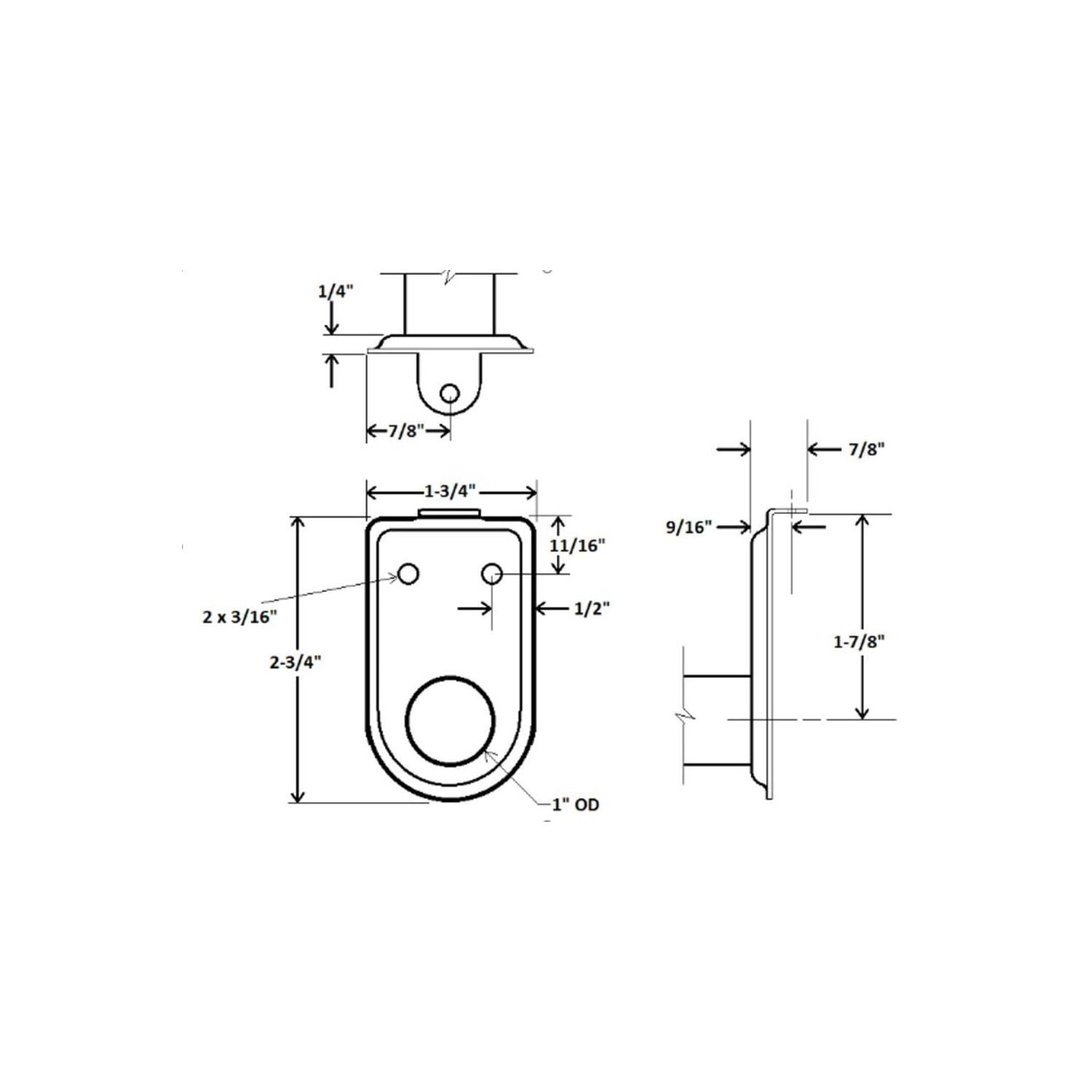 Design House Heavy-Duty Steel Adjustable Wall Mount Closet Rod