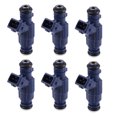 thumbnail image 1 of Unique Bargains 6pcs Replacement 0280156014 Fuel Injector for Mercedes-Benz CLK320 3.2L V6 2000-2005, 1 of 8