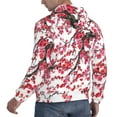 thumbnail image 4 of Pink Sakura Japan Cherry Blossom Hoodie Men Unisex 3d Fleece Hooded Sweatshirt Small, 4 of 7