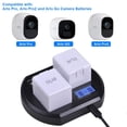 thumbnail image 4 of Batmax LCD Dual Arlo Pro 2 Battery Charger Station Replacement for Arlo Pro,Arlo Pro 2 & Arlo Go Rechargeable Battery Charger, 4 of 4