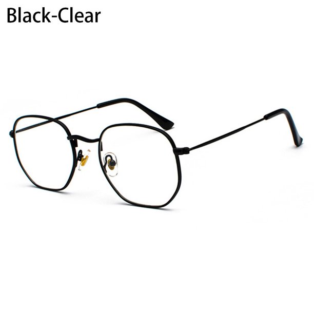 Gafas de sol poligonales para hombre y mujer, lentes de sol cuadradas con montura pequeña, protección UV, accesorio de moda