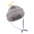 thumbnail image 1 of Sombrero de seguridad protector ajustable para bebés Cojín para la cabeza transpirable Protector para la cabeza infantil a caminar de - gris gris Sunnimix cojín de sombrero de niño, 1 of 8