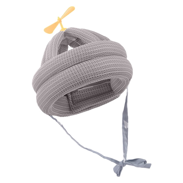Sombrero de seguridad protector ajustable para bebés Cojín para la cabeza transpirable Protector para la cabeza infantil a caminar de - gris gris Sunnimix cojín de sombrero de niño