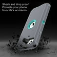 thumbnail image 4 of I-HONVA For iPhone SE 2020 Case,3-Layer Military Grade Drop Protection Anti-Slip Bumper Rugged Shockproof Dustproof Protection 4.7 inch Phone Case,Blue Turquoise, 4 of 6