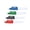 4 pens, variant on Necvior Golf Ball Line Marker Drawing Three Line Templates Alignments Putting Marking Marker Golf Marker Pen for Golf Training