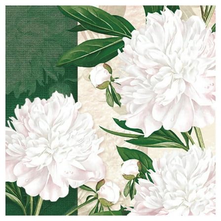 Keep Unique Floral Disposable Decorative Decoupage Paper Napkins, Assorted Color, Pack/20