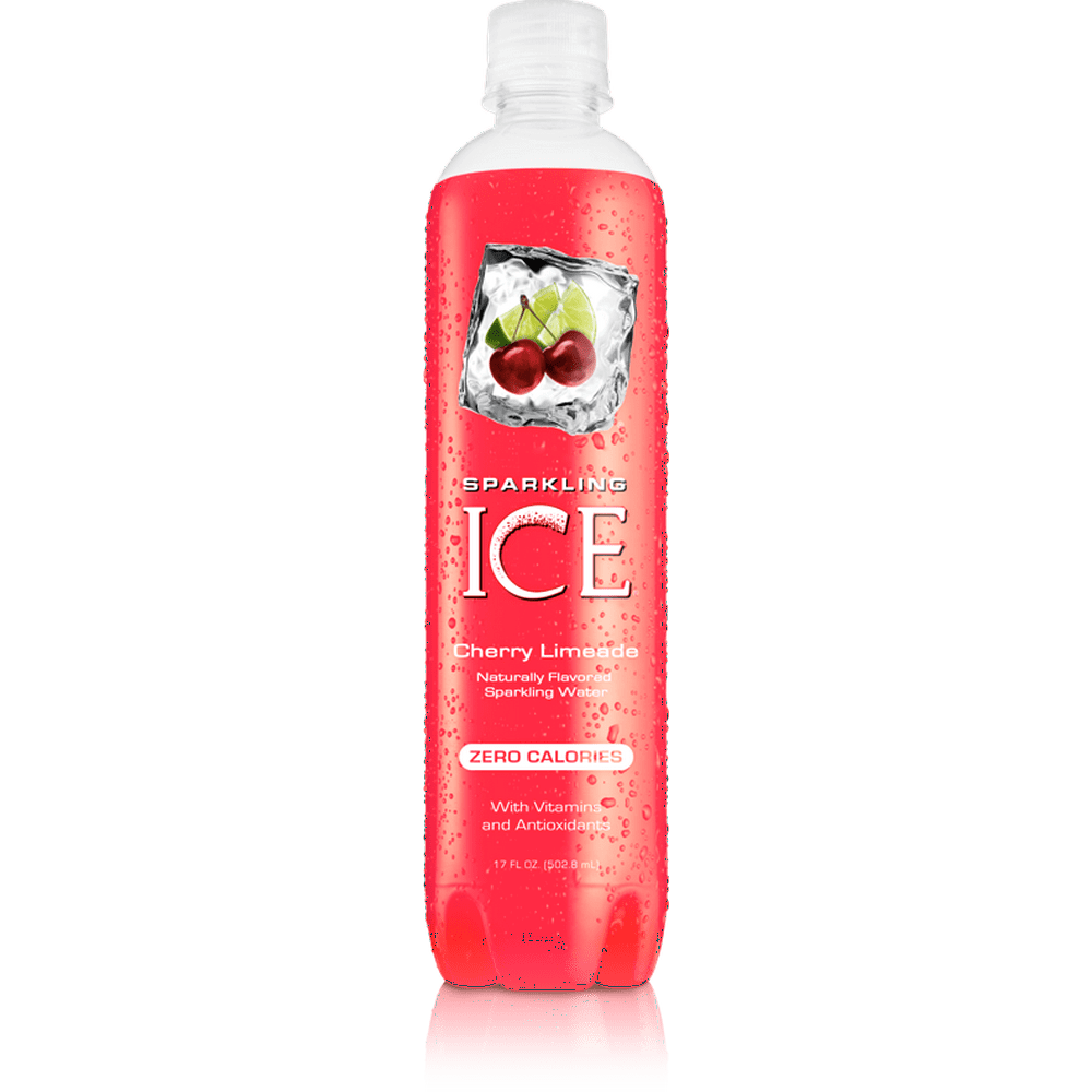 Sparkling Ice Naturally Flavored Sparkling Water, Cherry Limeade, 17 Fl