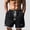 Black, variant on Men Shorts Athletic Mens Jogger Running Comfortable Summer Shorts Men Clothes