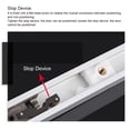 thumbnail image 4 of Automatic Door Closer, High-hardness  Sliding Door Closer, Aluminum For Home Apartment Garage Office, 4 of 8