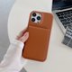 thumbnail image 1 of Adecuado Para IPhone 11 12 13 14 Pro Max Suave TPU Cubierta Trasera Textura Lychee Funda De Teléfono De Cuero De Color Sólido, 1 of 4
