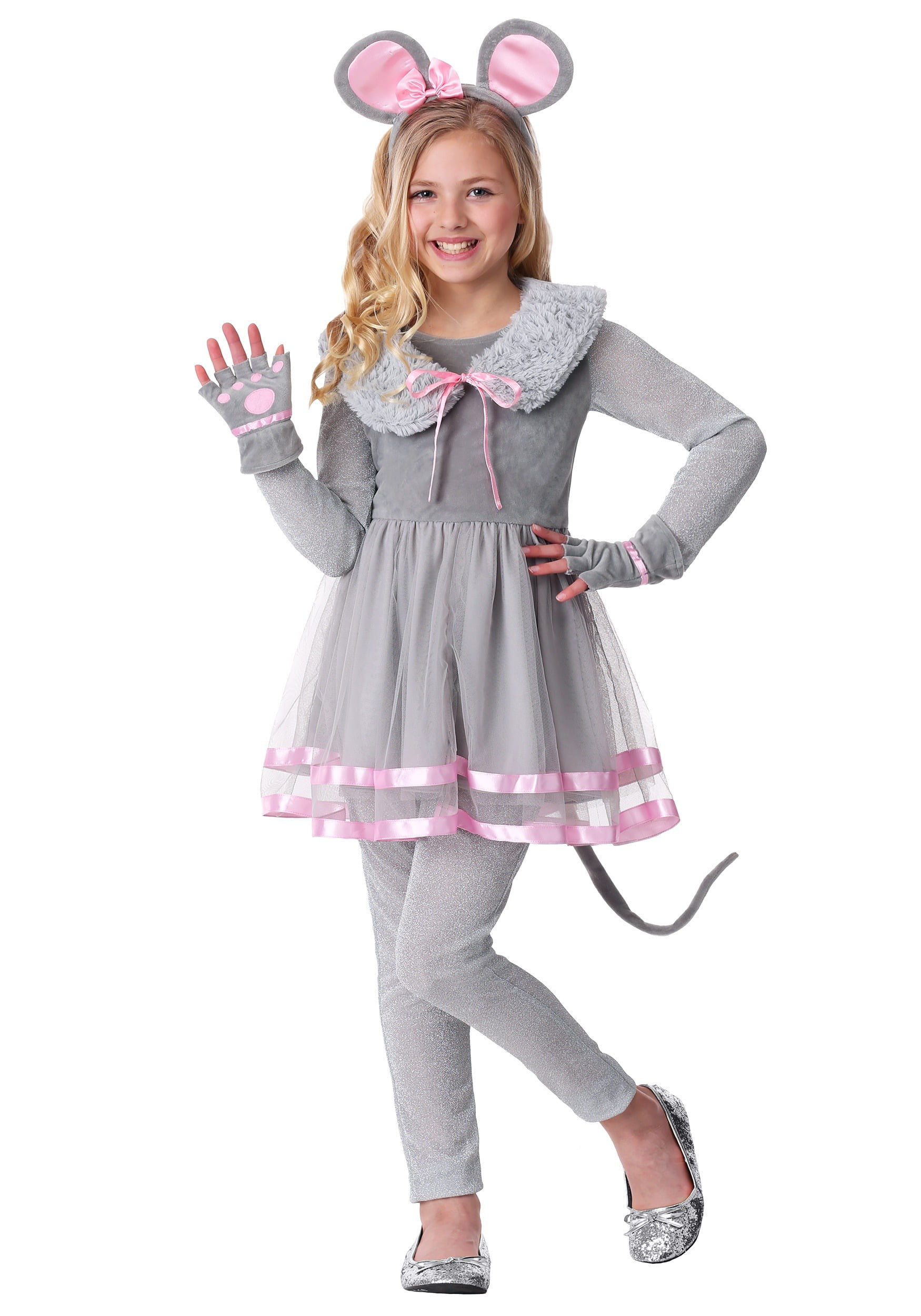 Girl's Cute Mouse Costume - Walmart.com - Walmart.com