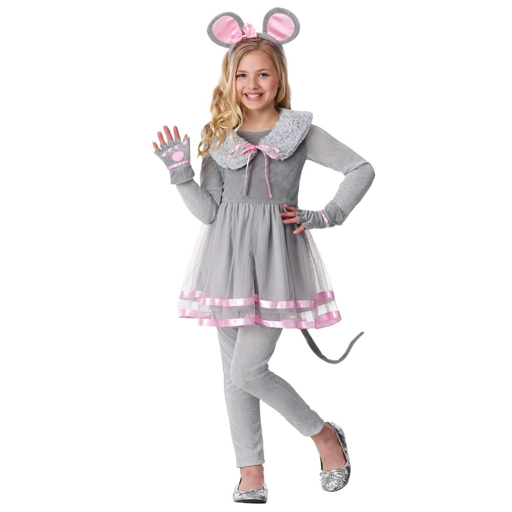 Girl's Cute Mouse Costume