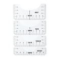 thumbnail image 1 of T Shirt Ruler, Wide Application Clear Scale T Shirt Alignment Tool  for Vinyl Alignment, 1 of 8