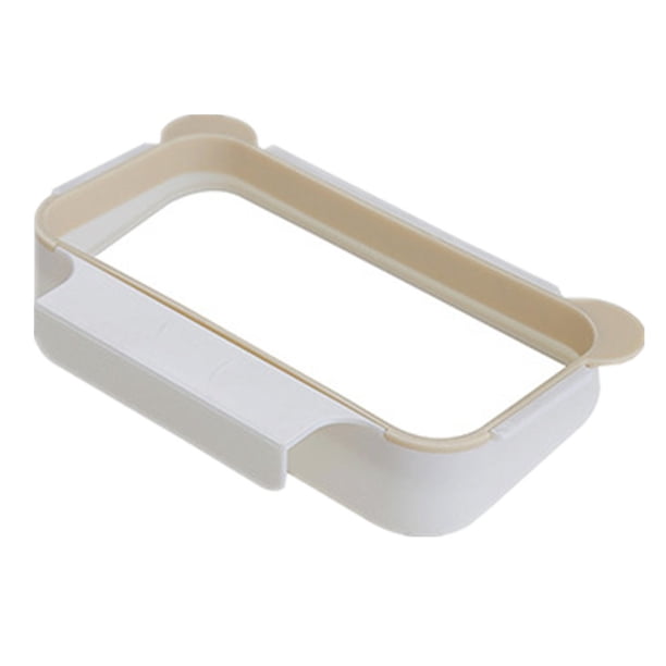 Xihbxyly Ofertas de vacaciones Bolsa de basura colgante para armario de cocina, estante para almacenar basura