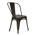thumbnail image 4 of OSP Designs Bristow Antique Copper Metal Dining Chair, 4 of 4