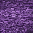 thumbnail image 1 of Ahgly Company Indoor Square Patterned Purple Iris Purple Area Rugs, 5' Square, 1 of 1