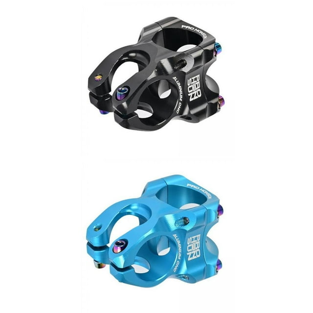 Vástago de Barra Corta de 2 Piezas, Vástago de Manillar de Bicicleta MTB de 31,8mm para La Mayoría de Las Bicicletas Macarena vástago de manillar de bicicleta