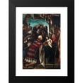 thumbnail image 2 of Jacopo Ligozzi 18x24 Black Modern Framed Museum Art Print Titled - Adoration of the Magi (1597), 2 of 5