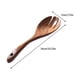 thumbnail image 4 of Billuyoard Marrón hermosa textura utensilios de cocina de cocineros caseros cucharas de para cocinar elegir tenedor de ensalada de Type1 NO1, 4 of 6