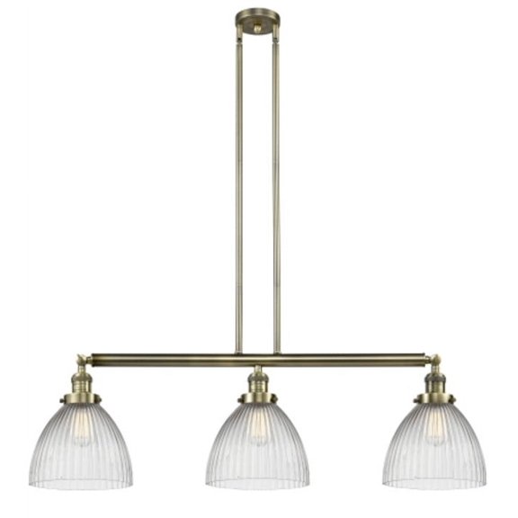 Innovations Lighting 213 Seneca Falls Seneca Falls 3 Light 39" Wide Linear Chandelier -