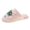 Pink, variant on Plush Slippers Winter Christmas Series,Soft Sole Warm Home Slippers,Bag Toe Flat Heel Indoor Shoes Women Pink 6