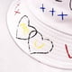thumbnail image 2 of Guardurnaity Sombrero de cubo de Hip Hop estilo Graffiti personalizado para sombrero de pescador Unisex sombrero de pescador gorra de Hip Hop Sombreros Blanco s, 2 of 6