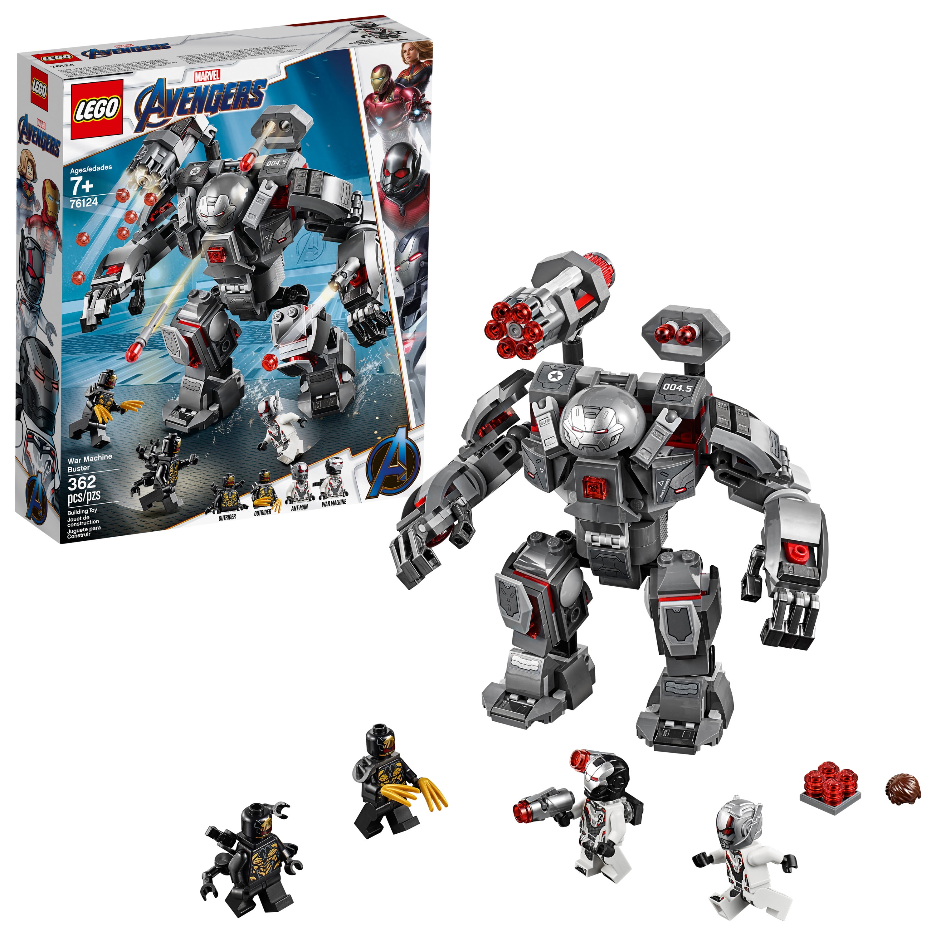 for sale online 76124 LEGO War Machine Buster Super Heroes 