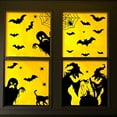 thumbnail image 5 of Halloween 2pcs Halloween Window Decals Halloween Window Silhouettes Scary Witch Silhouettes Stickers, 5 of 6