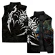 thumbnail image 4 of Ropa de hombre moderna y cómoda con estampado de tigre elegante que te mantiene abrigado y a raya el frío Chalecos de viento frío para hombres Chalecos para hombre, 4 of 4