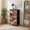 Color-2, variant on 4 Drawer Vertical Storage Dresser Marble Alcohol Ink Marble watercolor banners posters with Wood Top Fabric Pull Drawers