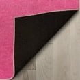 thumbnail image 5 of Well Woven Apollo Ombre Modern Pink Flat Pile Easy to Clean 5'3" x 7'3" Area Rug for Living Room Dining Room Bedroom and Kitchen, 5 of 6
