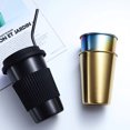thumbnail image 3 of LCXmlly Simulation Flower Stainless Steel Beer Cup Easy to Clean Comfortable Grip Home Drinking Accessory, 3 of 6