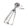 thumbnail image 2 of Under 10 Tableware Ice Cream Spoon Stainless Steel Spring Handle Masher Cookie Scoop, 2 of 2