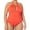 Sunset, variant on Lauren Ralph Lauren Beach Club Solid High Neck One-Piece Sunset 8