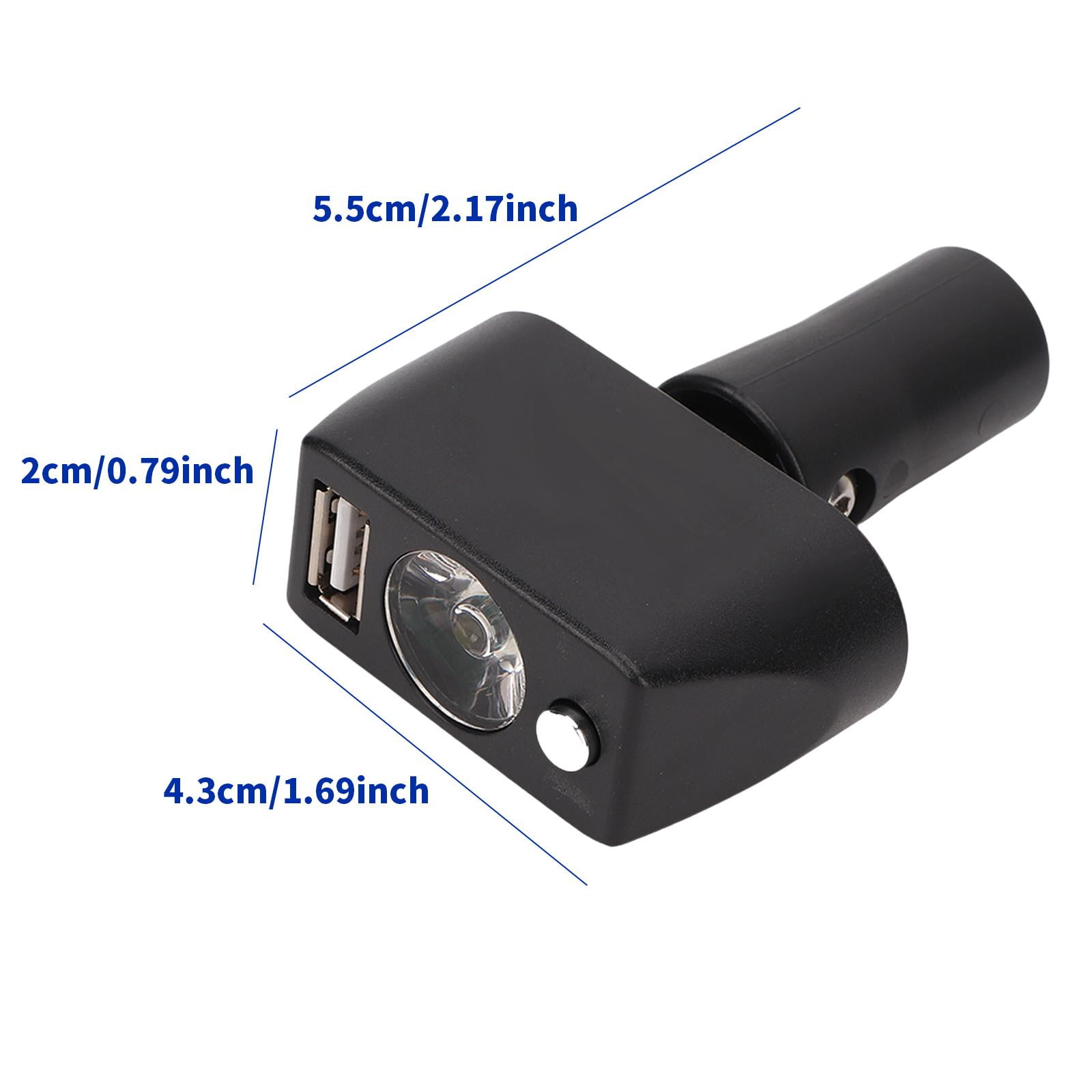 Electric Wheelchair Light LED Night Light High Brightness with USB Charging Port for Improved Nighttime Visibility