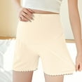 thumbnail image 5 of Edvintorg Maternity Shorts Fashion Solid Color Elastic Waist Casual Adjustable Shorts Pants Maternity Underwear Loungewear Pregnancy Shorts Comfy, 5 of 5