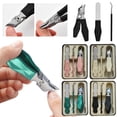 thumbnail image 4 of Tarmeek Nail Clipper Set 3 Pcs Stainless Steel Ultra Sharp Manicure Tools Portable Toenail Cutter Professional Durable Rust-Proof for Home Travel, 4 of 5